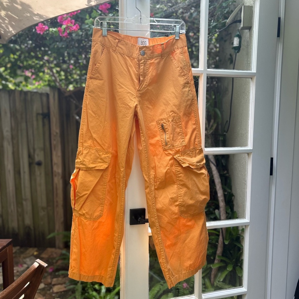 URBAN OUTFITTERS BDG Orange Cargo Pants